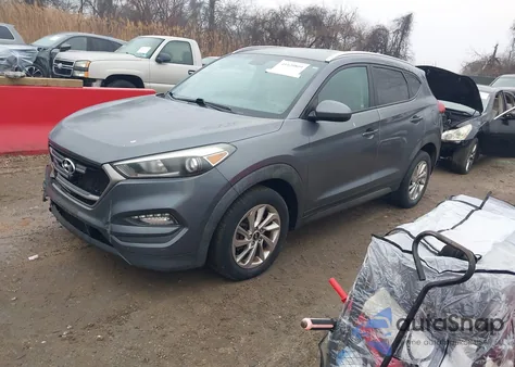 2016 Hyundai Tucson Se from USA, damaged, VIN KM8J3CA48GU050612